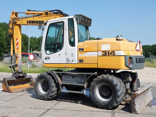 EXCAVATOR PE PNEURI LIEBHERR A314 -2006